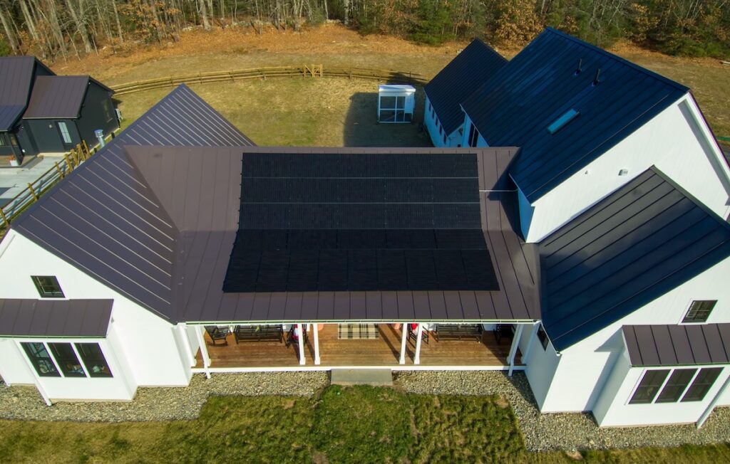 Residential roof mount solar