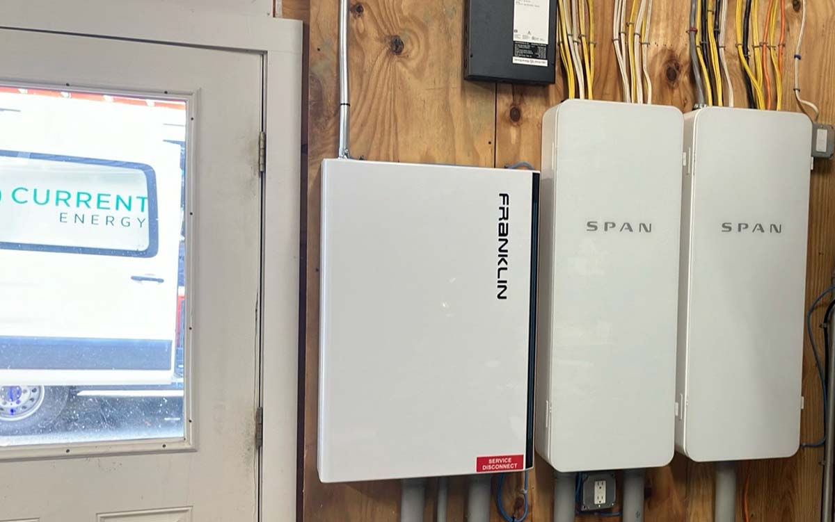 Example of a battery storage system