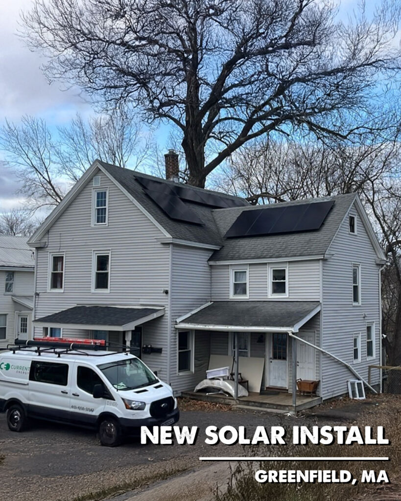 New solar installation in Greenfield, MA