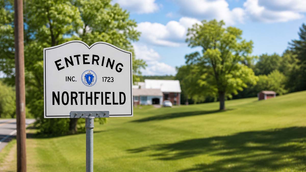 Entering Northfield sign.