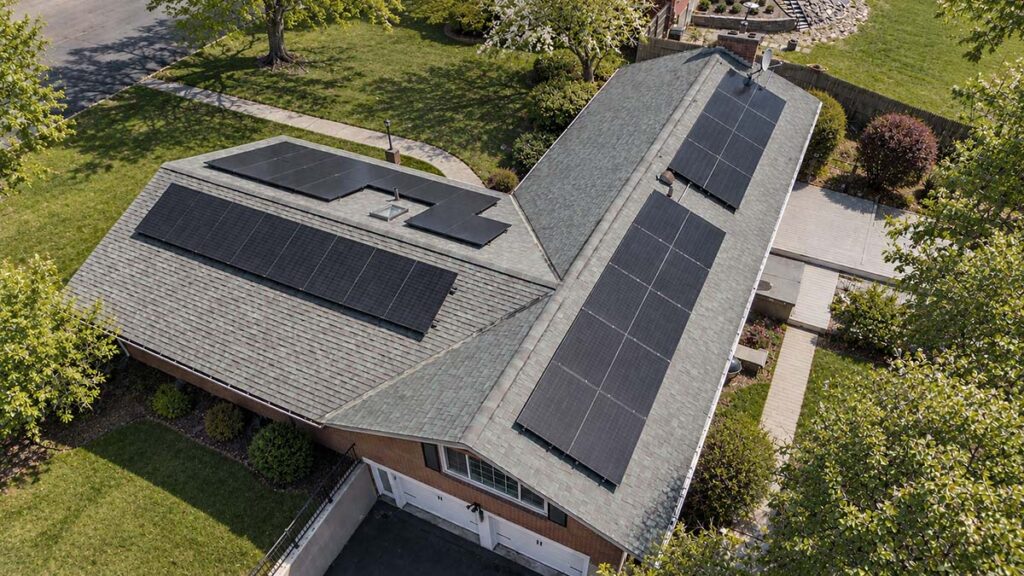 An example of rooftop solar in western Massachusetts